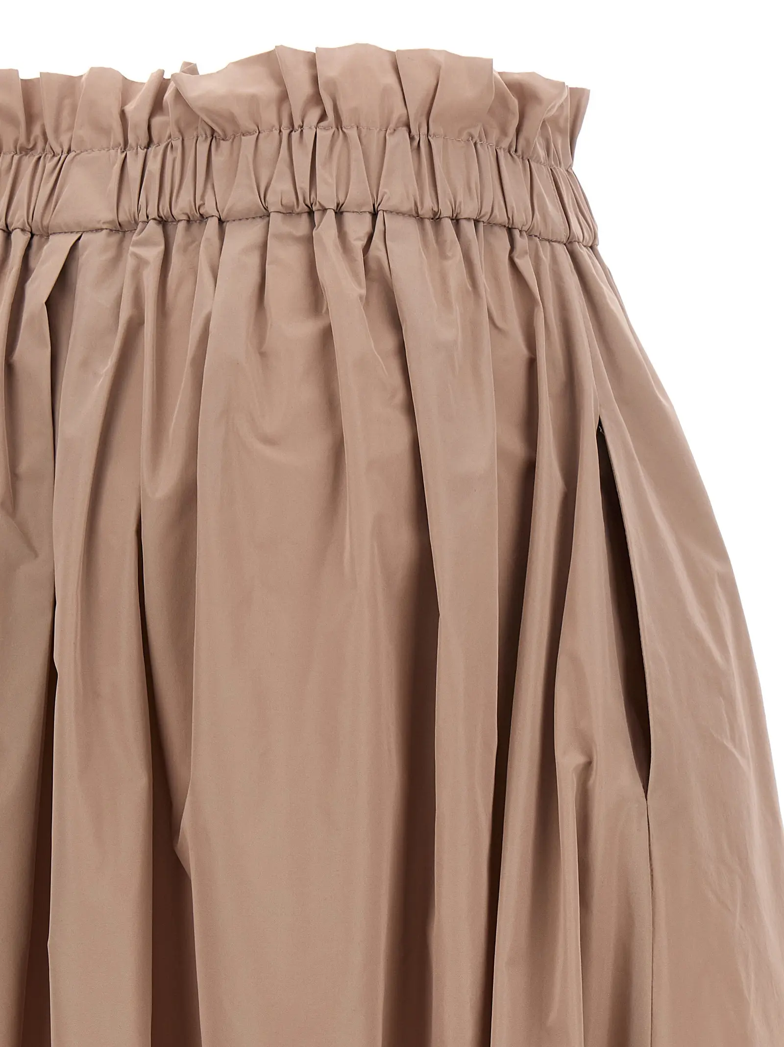 Спідниця з тафти New Techno Herno рожева 4 New Techno taffeta skirt 100% polyester HERNO Pink