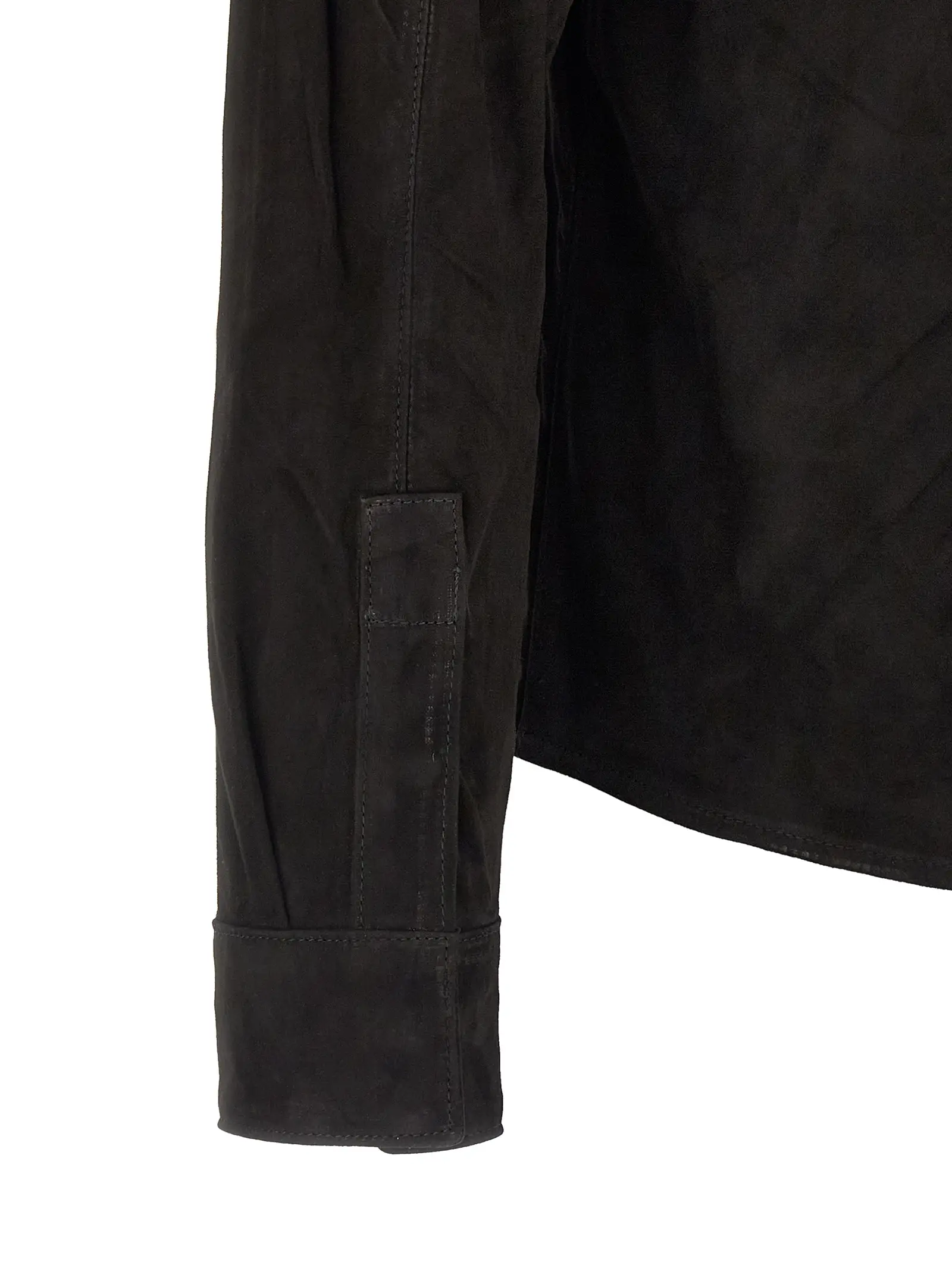 Рукавички Giorgio Brato Suede shirt чорні 4 Suede shirt Gloves 100% suede leather GIORGIO BRATO Black