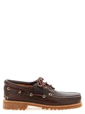 'Timberland® 3-Eye Lug' Boat Shoe TIMBERLAND Brown