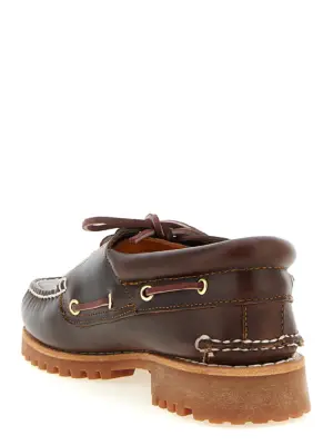 'Timberland® 3-Eye Lug' Boat Shoe Man TIMBERLAND Brown