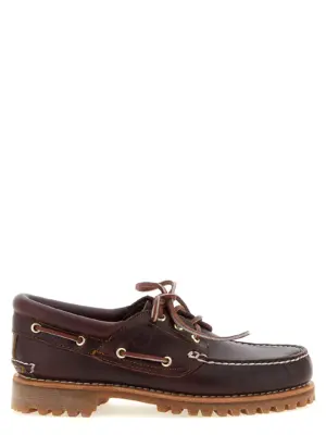'Timberland® 3-Eye Lug' Boat Shoe TIMBERLAND Bordeaux