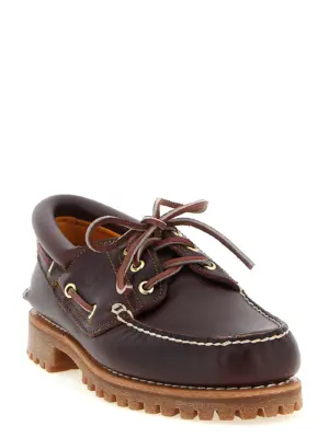 'Timberland® 3-Eye Lug' Boat Shoe TB0500096481 TIMBERLAND Bordeaux