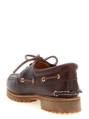 'Timberland® 3-Eye Lug' Boat Shoe Man TIMBERLAND Bordeaux