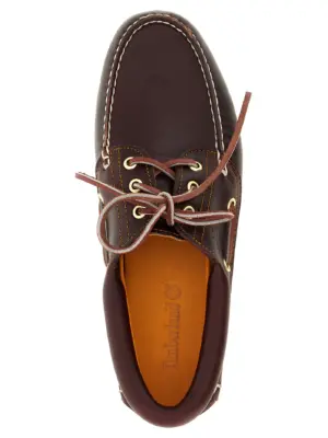 'Timberland® 3-Eye Lug' Boat Shoe 100% leather TIMBERLAND Bordeaux