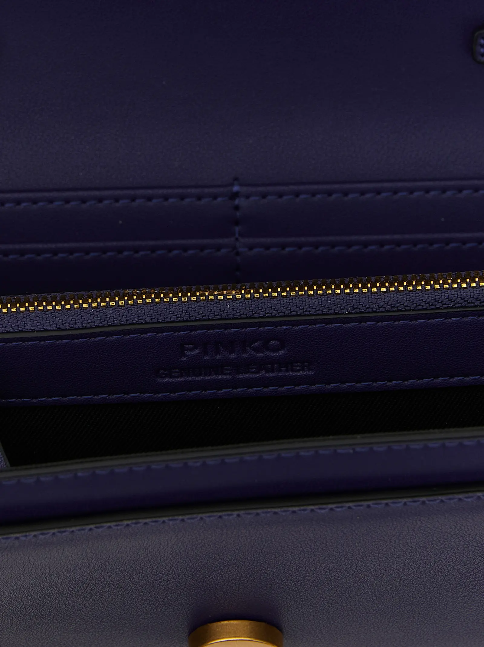Гаманець на ланцюжку Pinko Love Simply фіолетовий 4 'Love Simply' wallet on chain 92% goat hair 8% polyurethane PINKO Purple