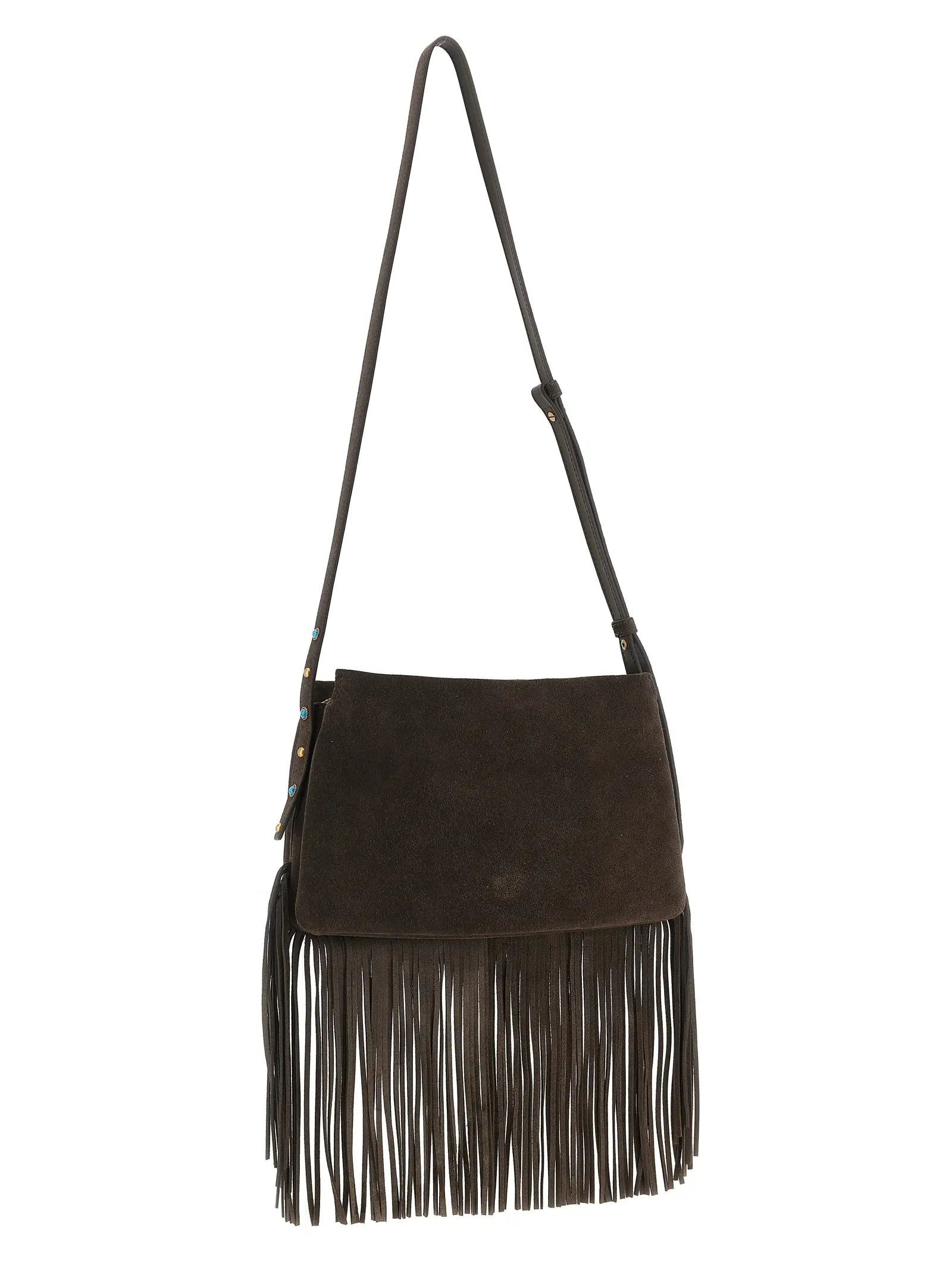 Сумка крос-боді Pinko One Two Three мала коричнева 2 Two