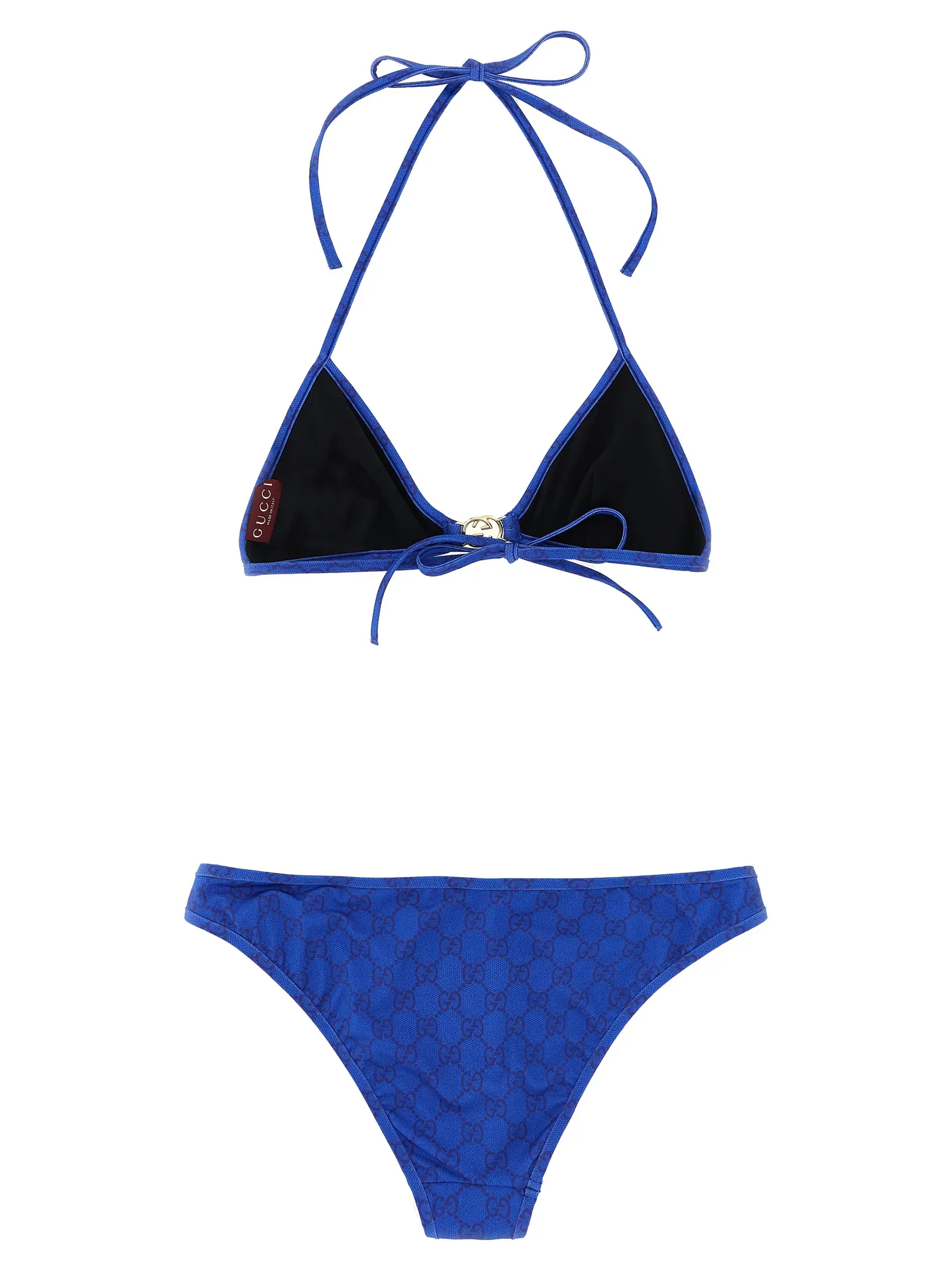 Бікіні Gucci Incrocio GG синє 2 'Incrocio GG' bikini 688999XHAK34610 GUCCI Blue