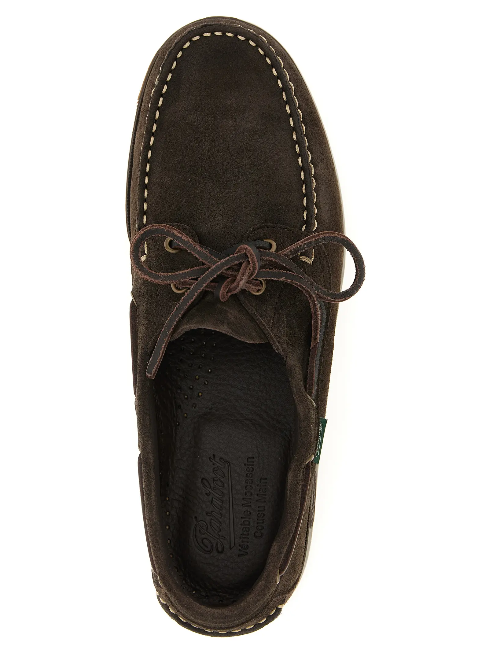 Топсайдери Paraboot Barth коричневі 4 'Barth' boat shoe 100% calfskin leather (Bos Taurus) PARABOOT Brown