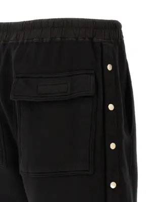'Wide Pusher Short' bermuda shorts 100% cotton DRKSHDW Black