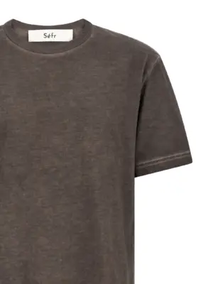 'Mauro' T-shirt Man SÉFR Gray